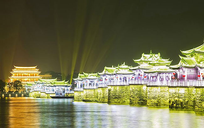 達森案例-潮州廣濟橋光影秀